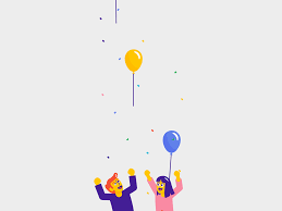 Celebration | Celebration gif, Happy gif, Motion design animation