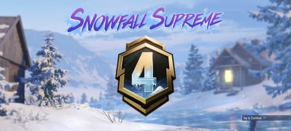 BGMI Snowfall Supreme Royale Pass - BGMI